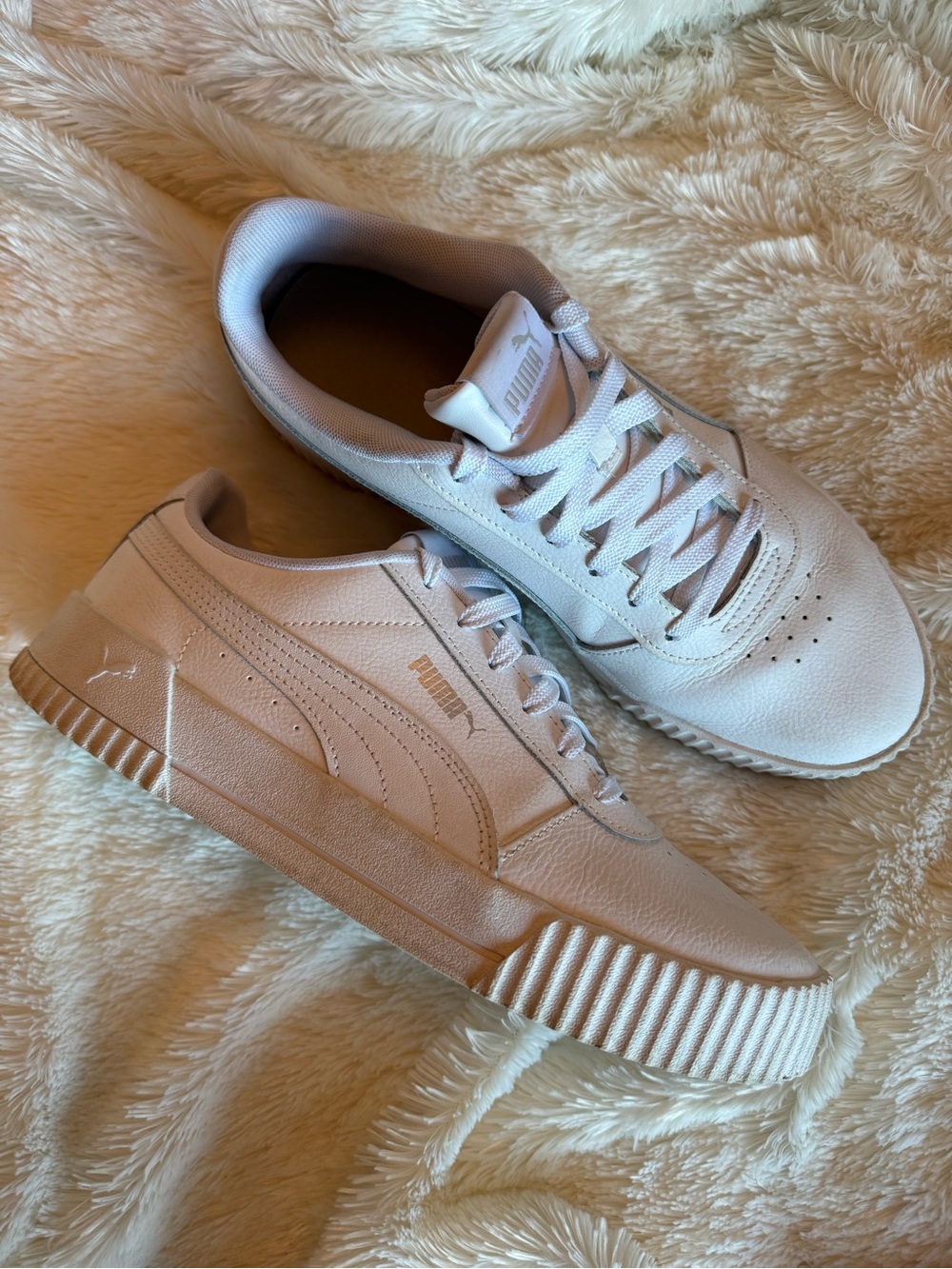 Puma White Women's Athletic Sneakers